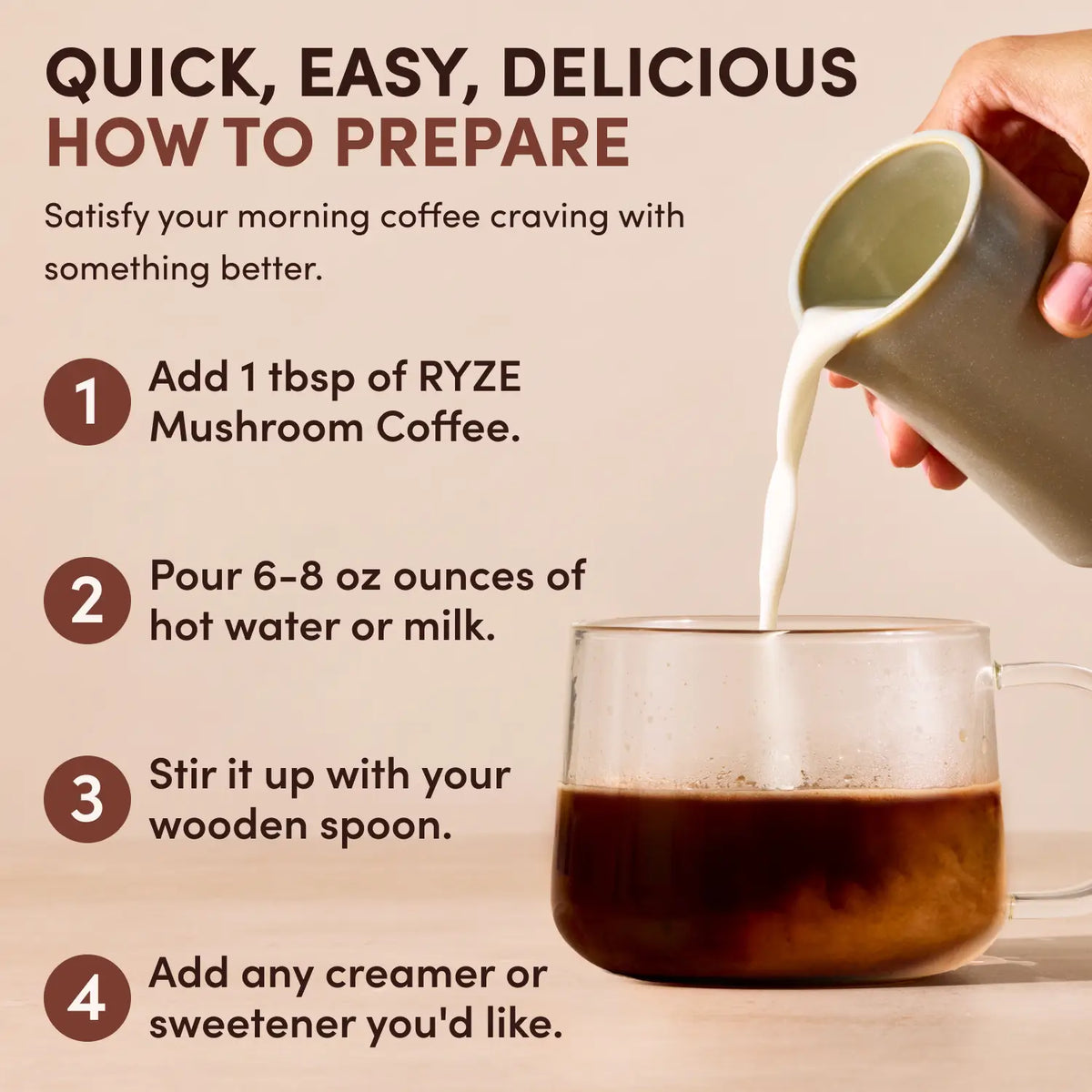 Mushroom Coffee Dark Roast (30 Servings)